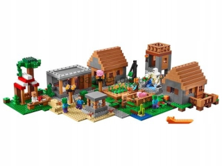 Bloky VEĽKÁ DEDINA Minecraf