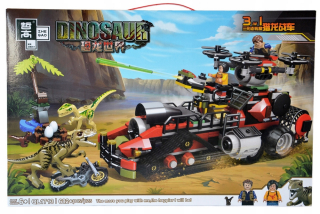 Jurský svet - Dinosaur Blocks Jursic World Indoraptor 682 el.