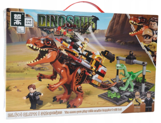 Jurský svet - JURASSIC WORLD DINOSAURAUR BLOKY CHASE T-RE REX 312 EL
