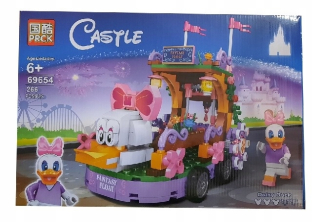Káčer Donald - Bloky pre dievčatá Duck Daisy 266ks J701