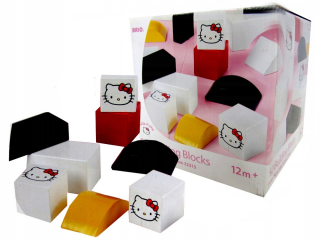 HELLO KITTY Drevené farby 50 el. Ahoj Kitty Kotek