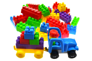 Blocks Veľké plastové stavebnice 500 EL