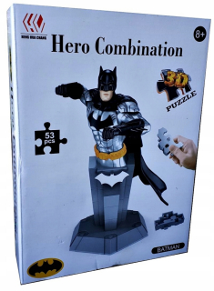 BATMAN -  Podložky figúrka Batman Avengers puzzle 53ks