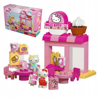 HELLO KITTY Ahoj Kitty Stavebné bloky Cafe Cafe 45el