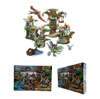 Jurský svet - Jurassic World Pads Výkonný set 1000 PCS Park