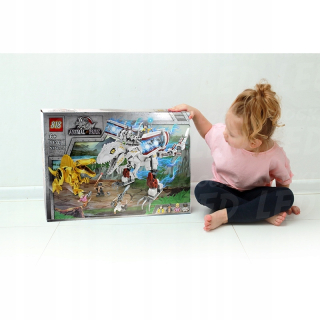 Jurský svet - LED bloky 21320 Skeleton Dinosaurus 518ELE DL.40CM