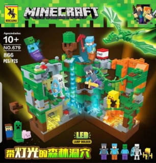 Kocky VEŽA LED Minecraf