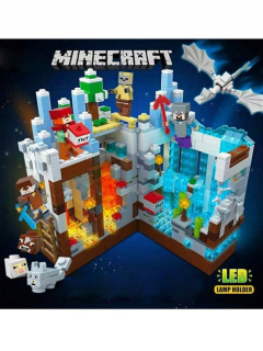 Kocky VEŽA LED Minecraf _ Biela _