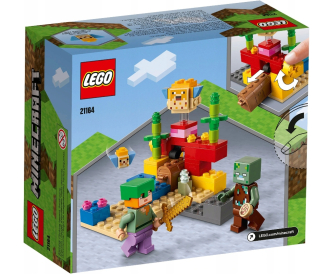 MINECRAFT  - Lego Minecraft Blocks Coral Reef 21164 Hit!