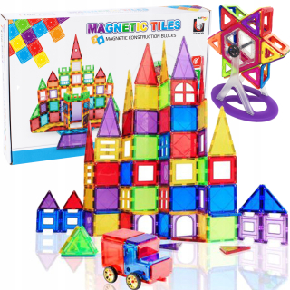 Magnetické bloky 3D Vzdelávacie puzzle 106 EL