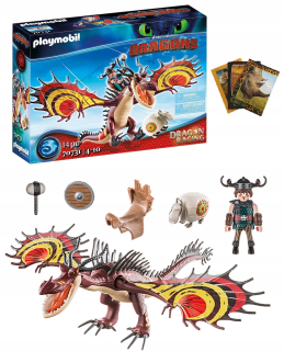 PlayMobil 70731 SąCZysmark a Hakokieł Dragons