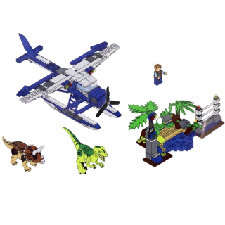 Jurský svet - Blocks Jurasic Park Plane 359ks Jursic XL