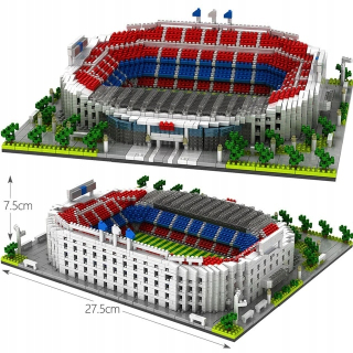 Bloky Futbalový štadión Model Camp Nou 3500 ks
