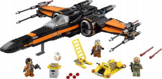 STAR WARS - Bloky X-Wing Fighter Poe'a 75102 + LEGO CARD