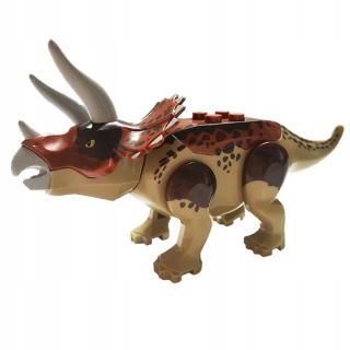 Jurský svet - TRICERATOPS JURSYSKO SVETA 12 cm Dinosaury Blocks
