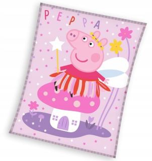 Pepa Pig - Licenčná deka 150x200 PAG PEPPA