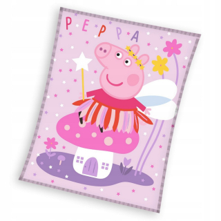 Pepa Pig - Deka Fleece BEDSPREAD 150X200 PEPPA PAG