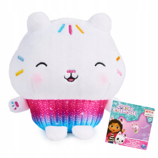 Rozprávkový plyšák - MAČIČSKÝ DOM GABI TUMBLER MASKOT CAKEY MAČKA 16 CM