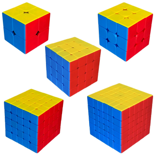 Sada kociek 2 × 2 + 3 × 3 + 4 × 4 + 5 × 5 + 6 × 6 MoYu Rýchle kocky