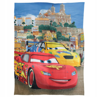 McQueen - Deka fleece autá Cars Disney 150x200cm