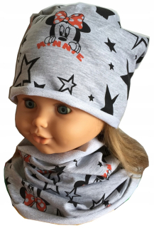 Minnie Mouse - Sada 2N1 CAP-CHIMNEY 50-54 MOUSKA MINNIE