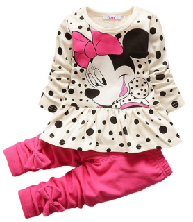 Minnie Mouse - Sada girl tracksuit myš minnie mickey 92