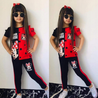Minnie Mouse - Sada dievčat Minnie Bomba 92/98 Hit Cudo !!!