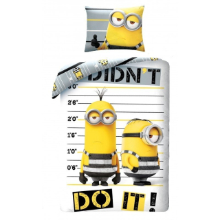 Mimoni - Súprava lôžkovín Lidding Minions 140 x 200 cm