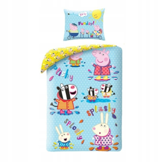 Pepa Pig - Sada posteľnej bielizne PIPPA 140 x 200 cm