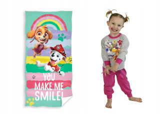 PAW Patrol - Sada psieho hliadka 128 pyžamá + kúpací uterák