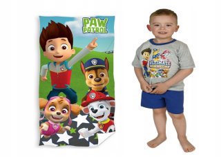 PAW Patrol - Sada pes hliadka pyžama 92 vaňového uteráka