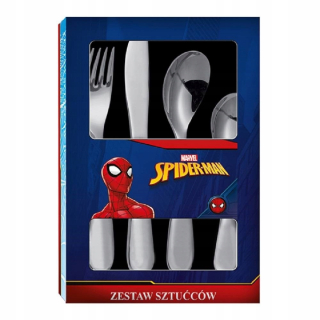 SPIDERMAN - Súbor príborov pre deti spiderman 4-el.