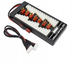 KONEKTOR PRE IMAX B6 REDOX LI-PO 2S-6S NABÍJAČKA NA 6 batérií Deans konektor