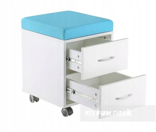 TRANSFORMERS - Kontajner na kolesách PUF FOOTSTEAD SS15W BLUE