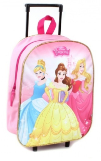 Popoluška - Cinderella Bella Princesses Suitcase Bathpack Wheels