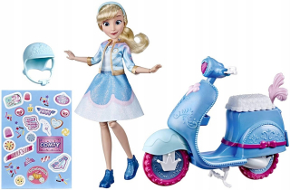 Popoluška - Cinderella Scooter Disney Princess Cinderella Bábika