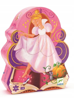 Popoluška - Cinderella Puzzle 36 EL. Djeco 4+