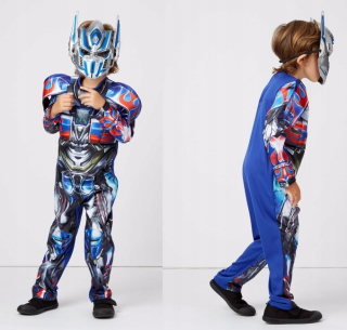 TRANSFORMERS - Costume Transformers Optimus Svaly Mask 9-10 l