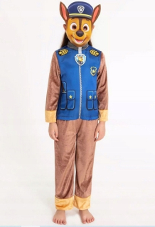 PAW Patrol - Kostým kostým CHASE PSI PATROL 5-6 ROKOV