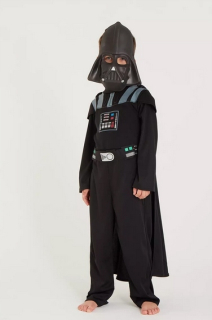 STAR WARS - Kostým šaty Lord Vadér Star Wars 3-4 roky