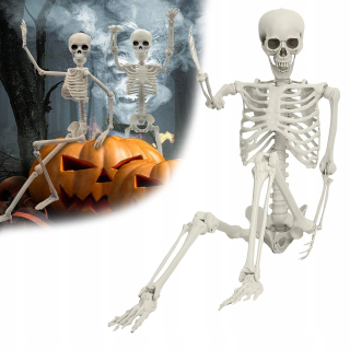 ZÁVISNÁ KOST KOST 170CM HALLOWEENSKÉ KOCKY
