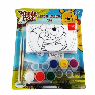 Medvedík Pú - Tričko pre farbenie Winnie The Poh 3-4 rokov