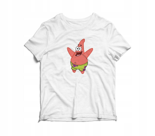 Spongebob - Spongebb tričko Patryk Starfish darček 164
