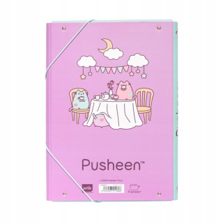 Pusheen - Cat Puschen Finger A4 Doprava Super Silná Lila