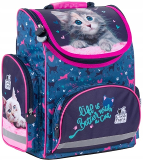 Aktovka školská taška - Kitten Satchel CoFIGA ergonomický čistič