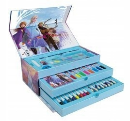 Elsa Frozen - Pozemok ľadu 2 Veľký plastový kreatívny set 50