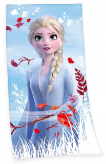 Elsa Frozen - Pozemok z ICE 2 ELSA Veľký uterák pre deti 150x75