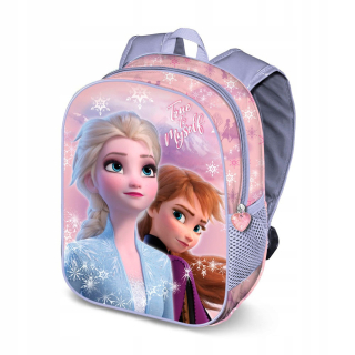 Elsa Frozen - Krajina ľadovej 3D batohu pre materskú školu na výlety