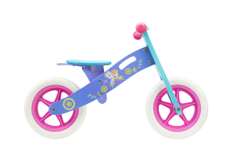 Elsa Frozen - Krajina Ice Disney Bike bicykel závod drevený