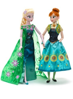 Elsa Frozen - Krajina Ice Frozen Elsa a Anna 30 cm Disney